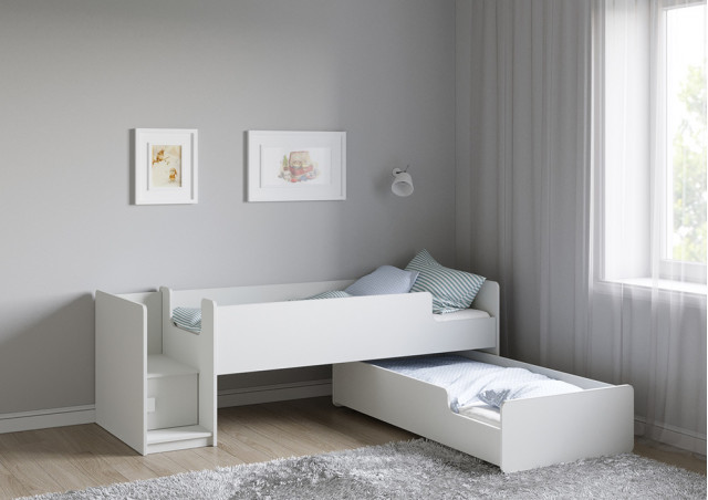 Детская выкатная кровать Легенда К302.41 в Ленинске-Кузнецком